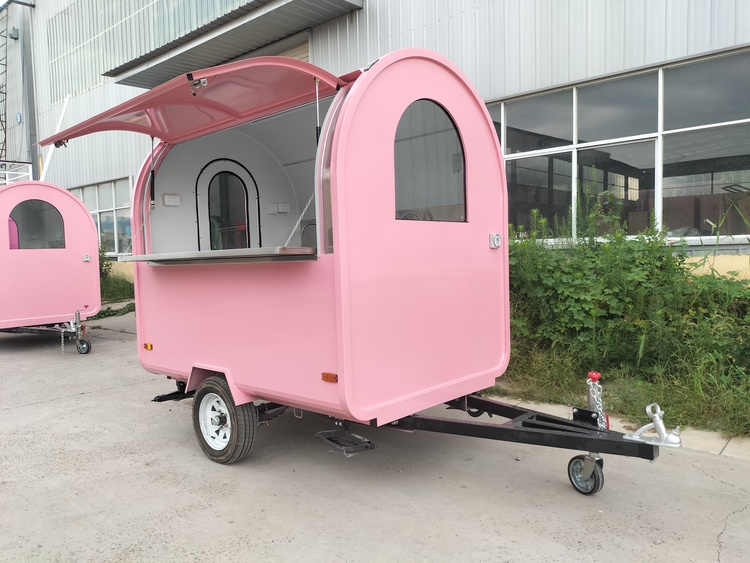 Small Mobile Ice Cream Trailer for Sale