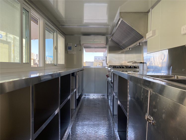 container kitchen inside