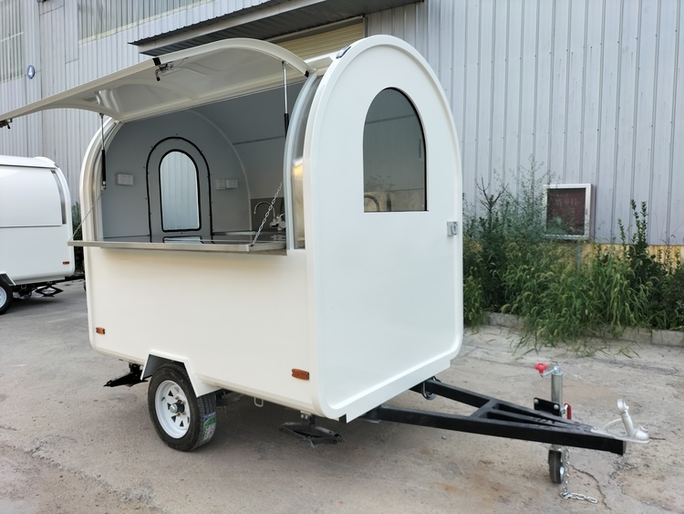 custom-built mini food trailers for sale