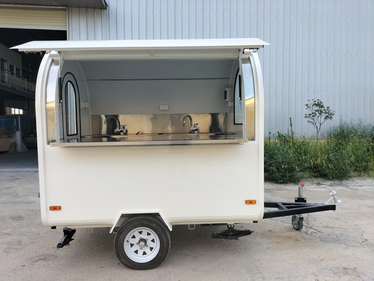 custom mini food trailers for sale