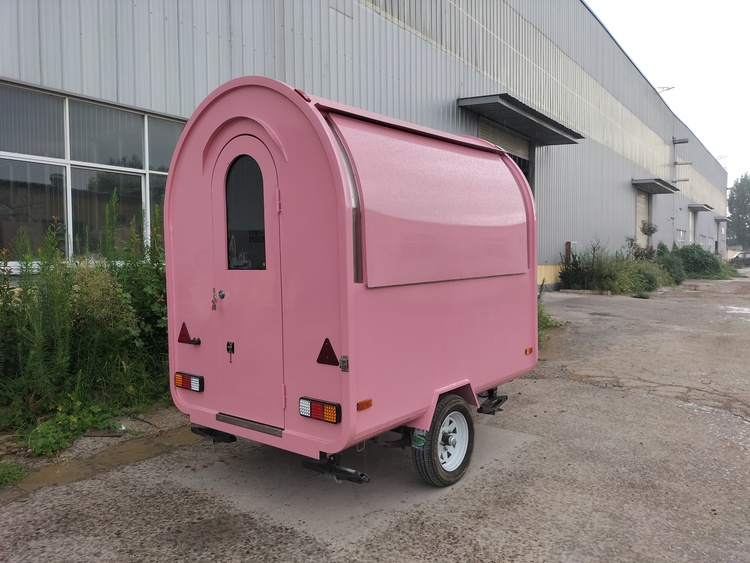 Small Mobile Ice Cream Trailer for Sale