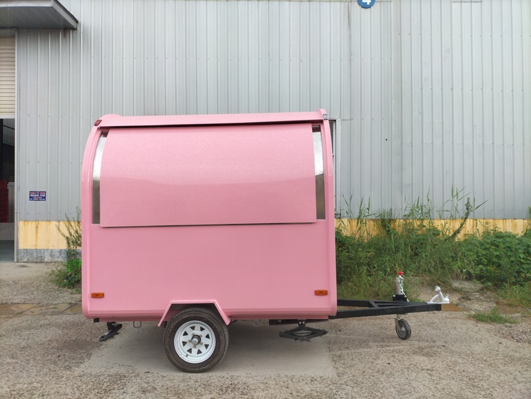 Small Mobile Ice Cream Trailer for Sale