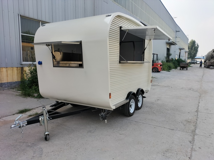 Vintage Horse Trailer Coffee Bar for Weddings