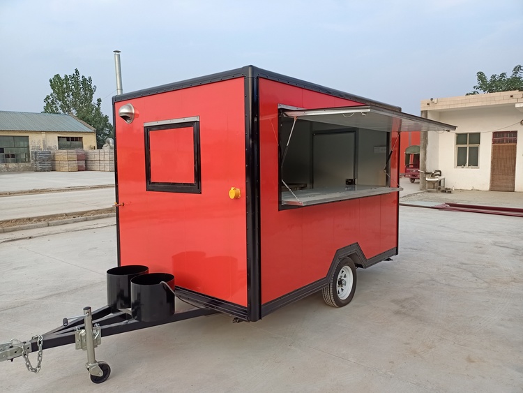 10ft Custom Hot Dog Trailer for Sale