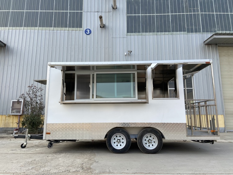 Mobile BBQ Trailer with Porch