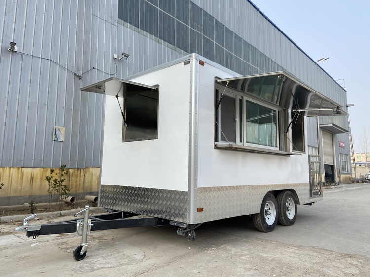 Mobile BBQ Trailer with Porch