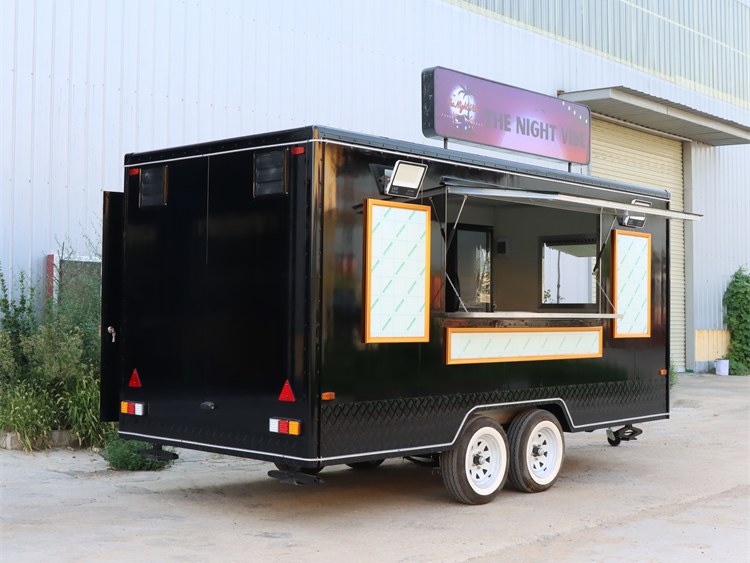 Fully Equipped BBQ Concession Trailer for Sale