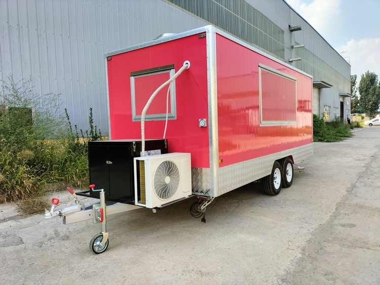 Commercial BBQ Trailer