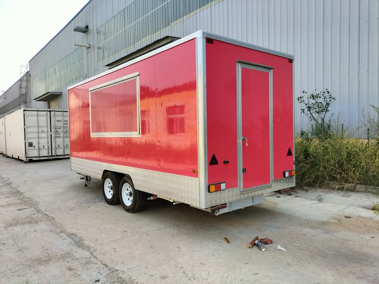 Commercial BBQ Trailer