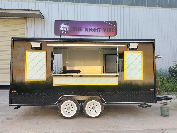 Fully Equipped BBQ Concession Trailer for Sale