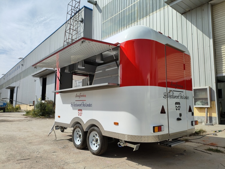 Mobile Kitchen Trailer for Thai Food