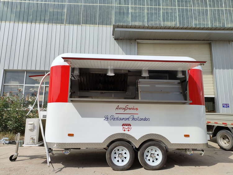 Mobile Kitchen Trailer for Thai Food