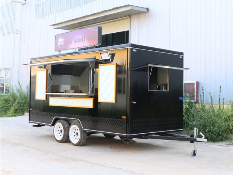 Fully Equipped BBQ Concession Trailer for Sale