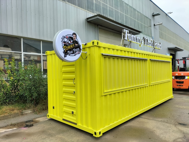 Portable Container Restaurant