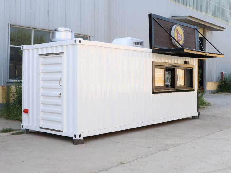 Shipping Container Concession Stand