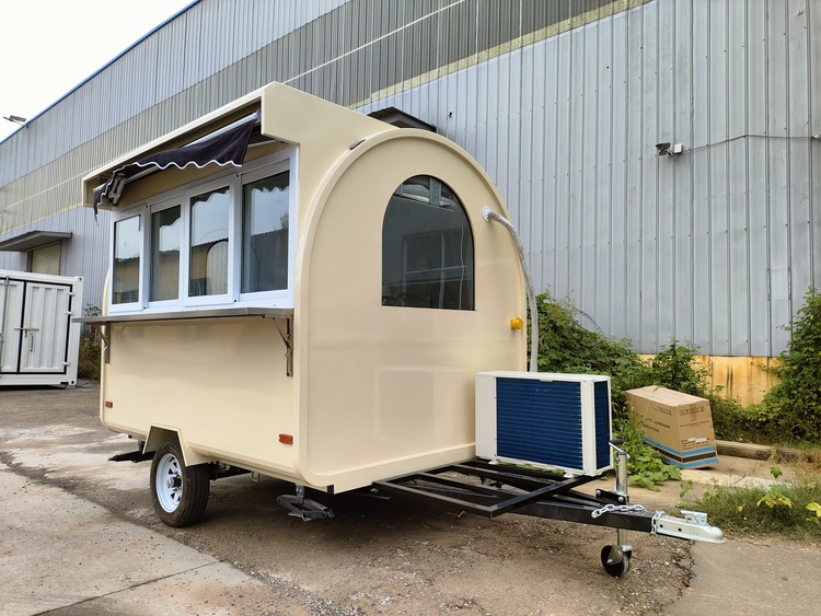 Small Ice Cream Concession Trailer