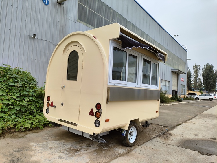 Small Ice Cream Concession Trailer