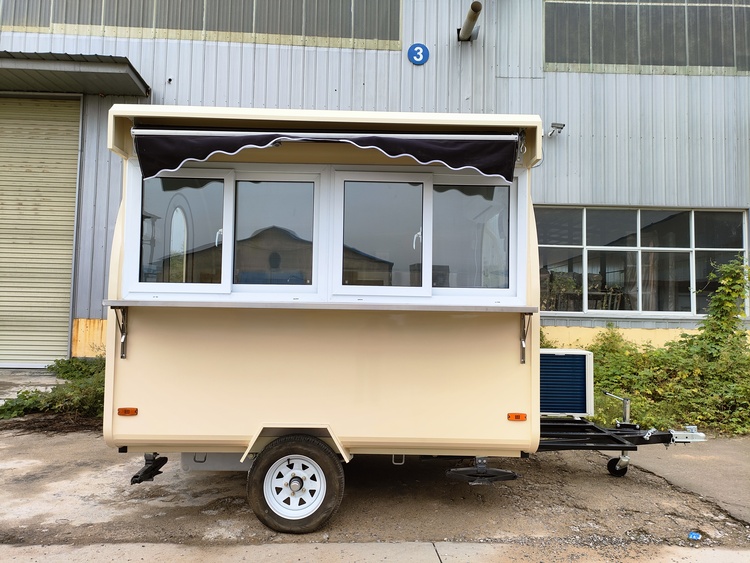 Small Ice Cream Concession Trailer