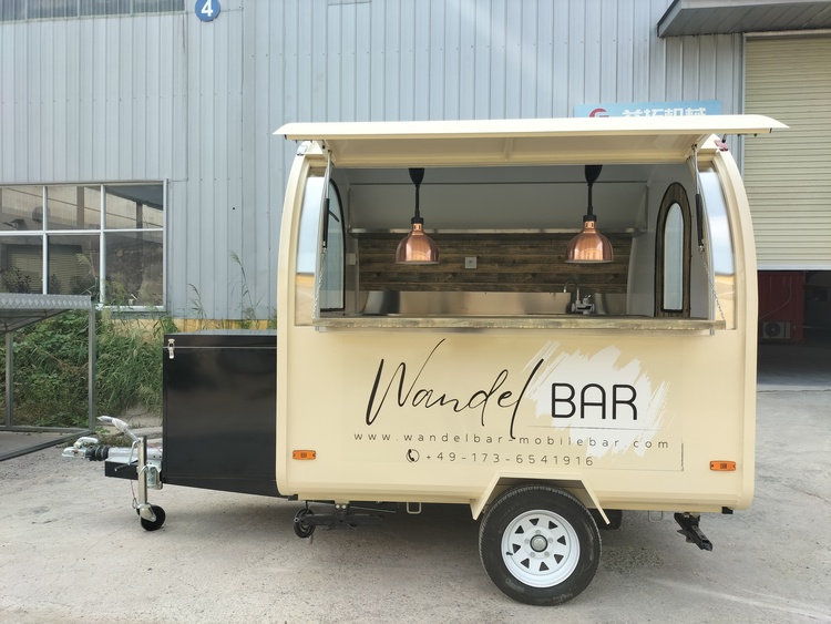 Small Mobile Bar Trailer for Beer, Coffee, Wine & Juice