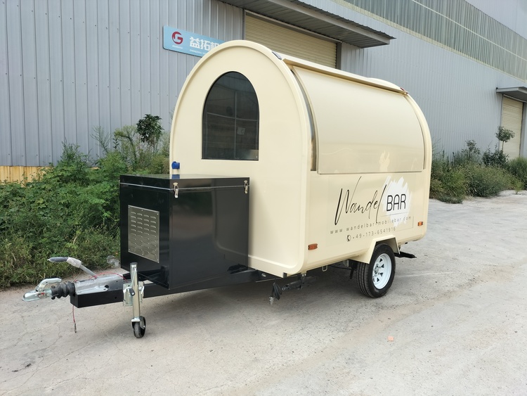 Small Mobile Bar Trailer for Beer, Coffee, Wine & Juice