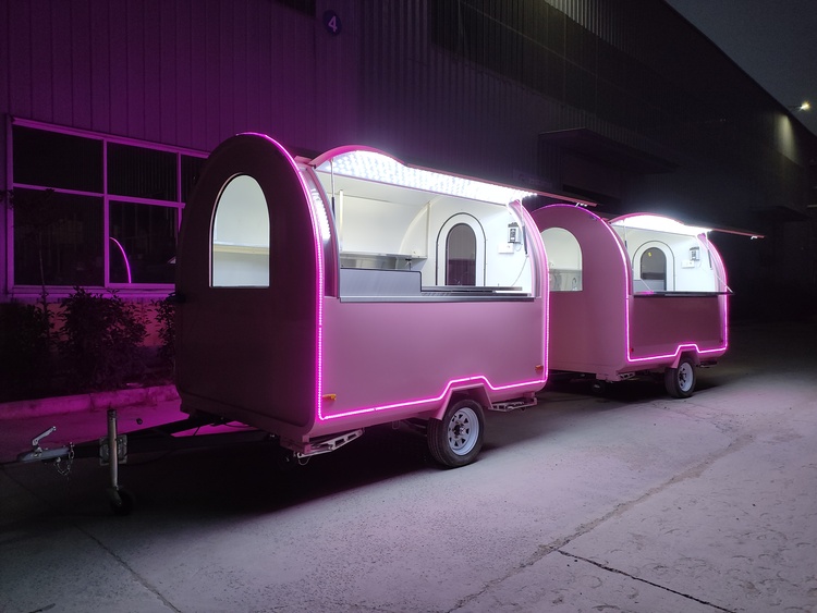 Small Bubble Tea Food Truck