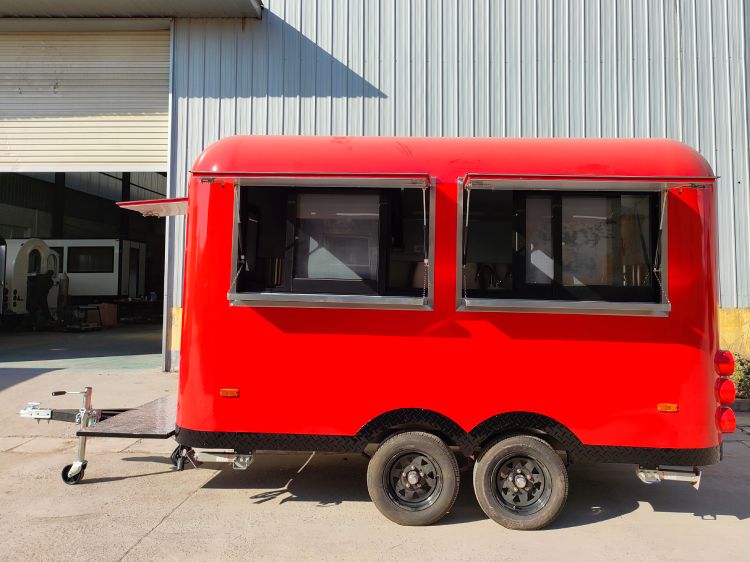 Hot Dog Food Trailer Designed for Guam