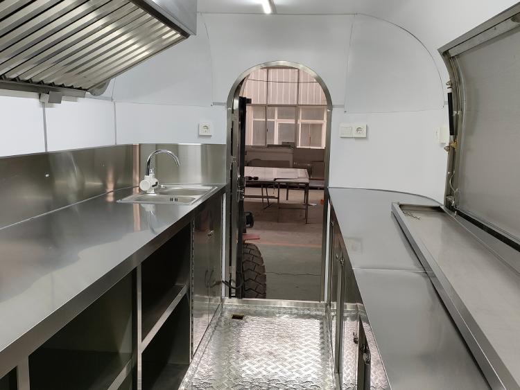 Stainless Steel Food Trailer for Sale