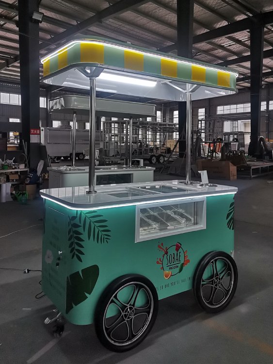 Portable Gelato Cart