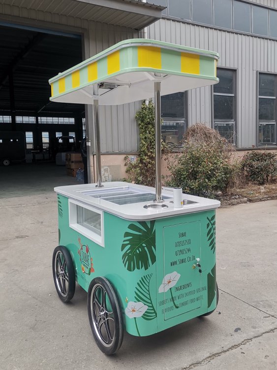 Portable Gelato Cart