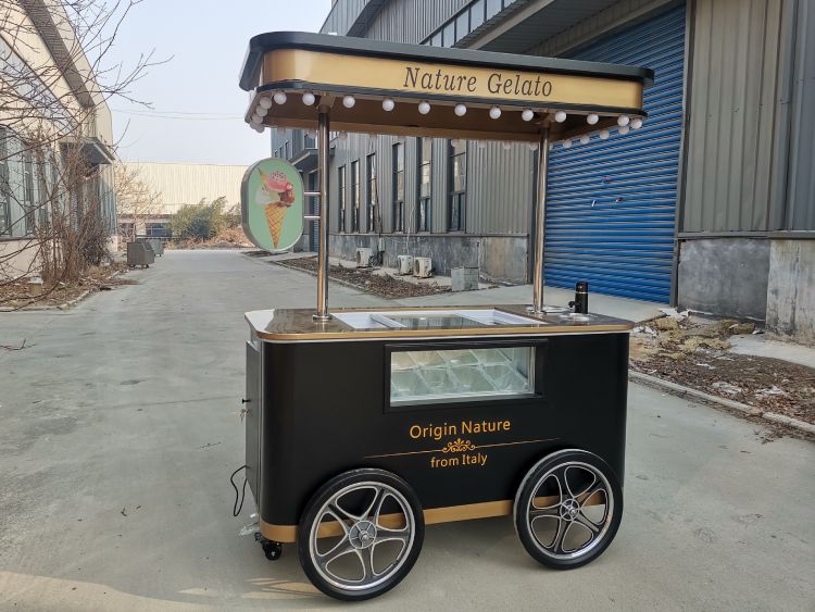 Vintage Ice Cream Cart