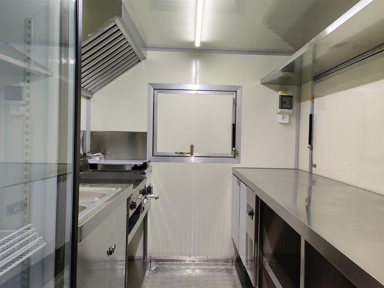 Czech Enclosed Food Trailer