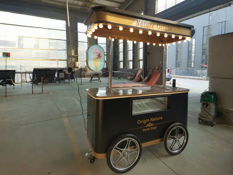 Vintage Ice Cream Cart