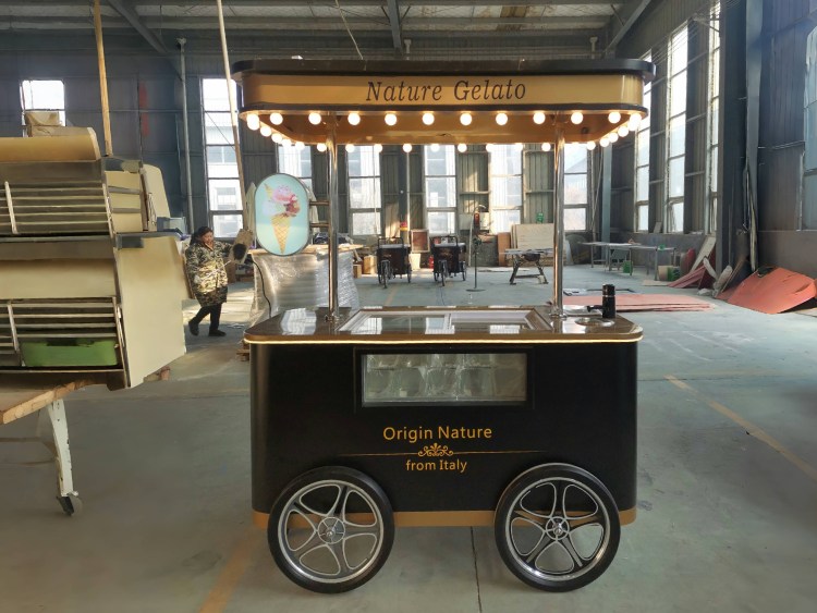 Vintage Ice Cream Cart