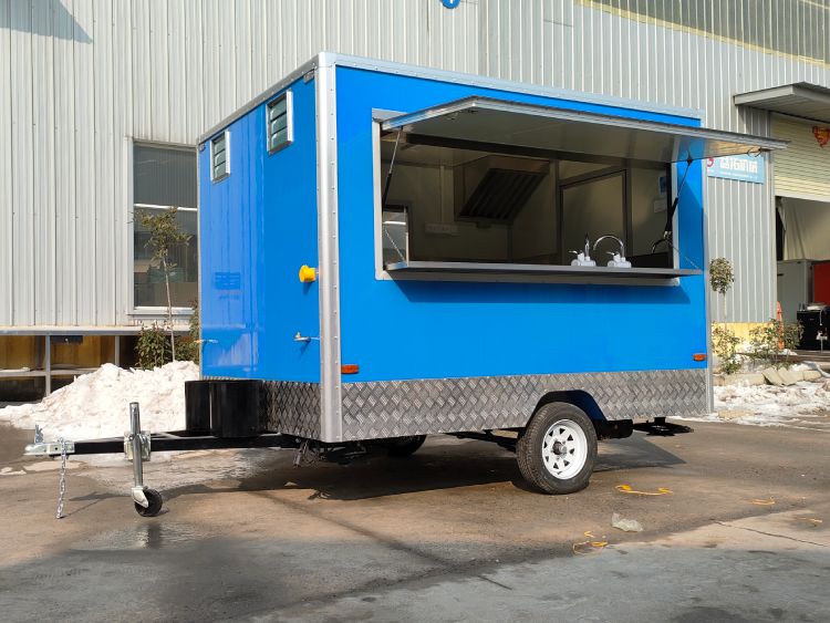 Custom-built Enclosed Food Trailer