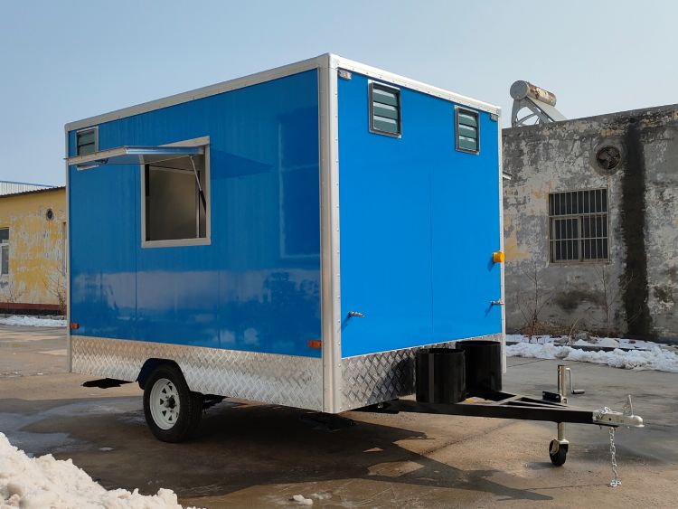 Custom-built Enclosed Food Trailer