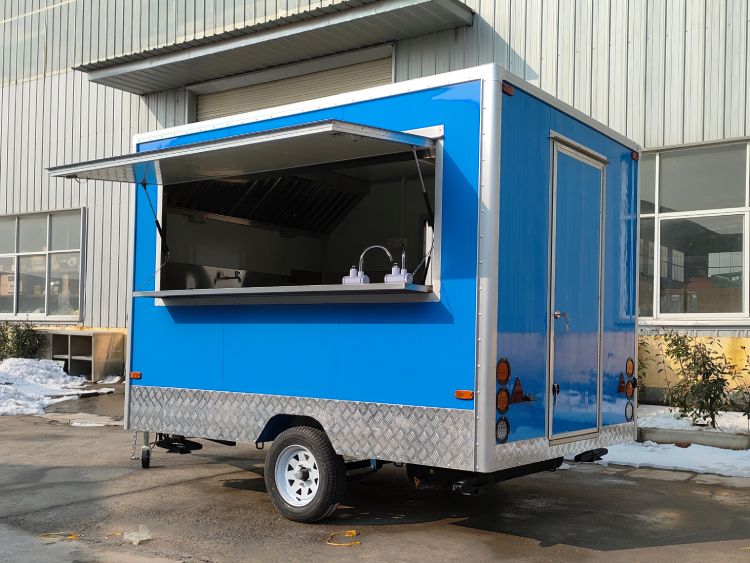 Custom-built Enclosed Food Trailer