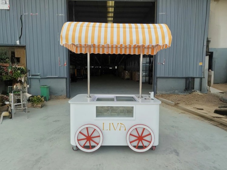 Italian Gelato Cart