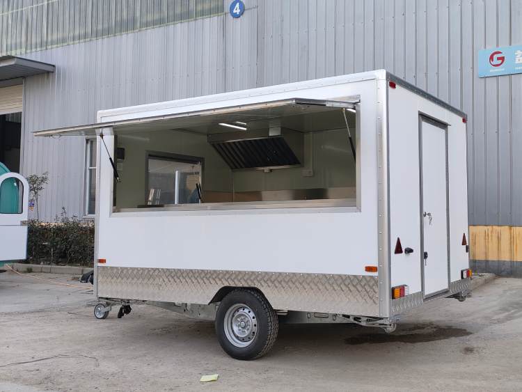 Fully Equipped Mobile Food Trailer for Sale in Germany