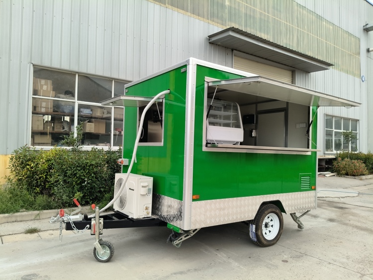 Small Mobile Kitchen Trailer for Sale