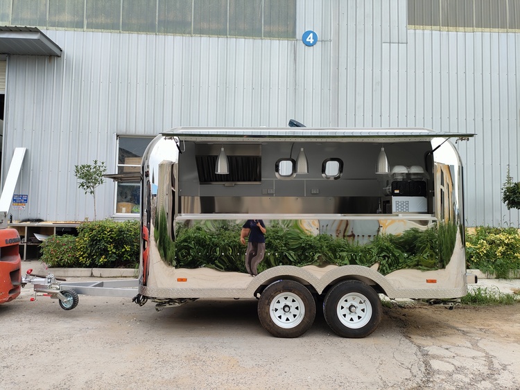 Custom Built Airstream Food Truck