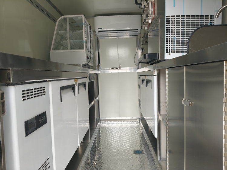 Small Mobile Kitchen Trailer for Sale