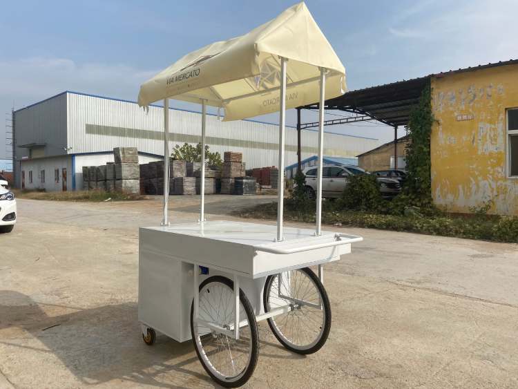 Compact Mobile Food Cart for Sale