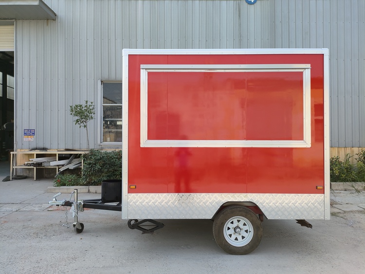 Small BBQ Food Trailer For Sale in France