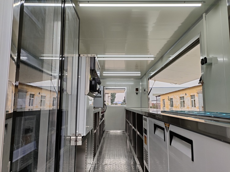 Fully Equipped Mobile Kitchen Trailer For Sale In Switzerland