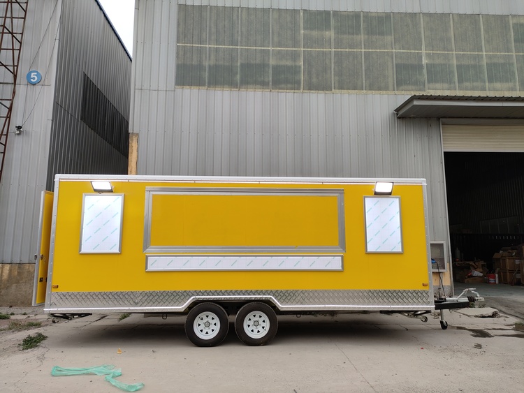 Fully Equipped Mobile Kitchen Trailer For Sale In Switzerland