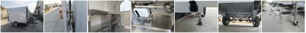 Details of the fr220d food trailer