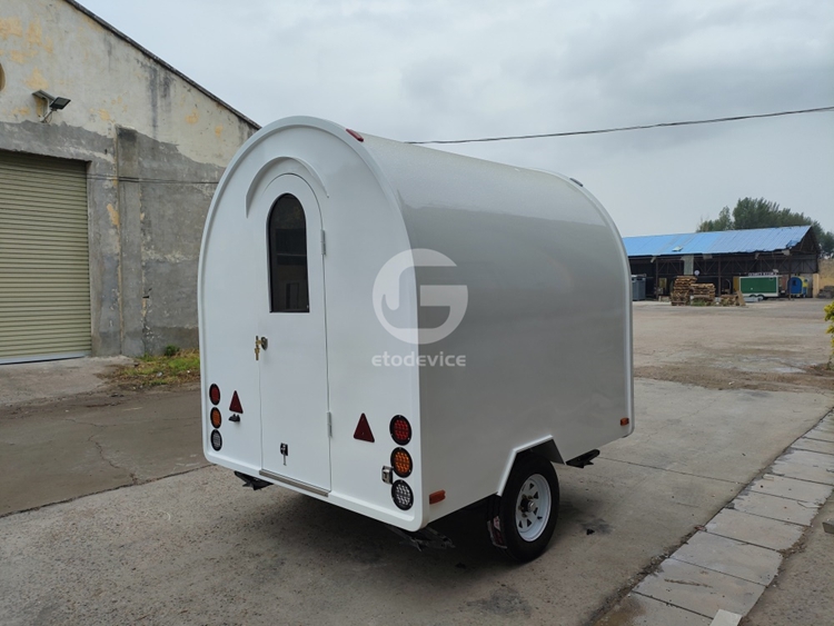 FR220WD White Food Trailer for Sale in the USA