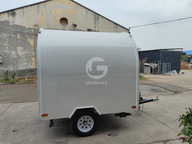 FR220WD White Food Trailer for Sale in the USA