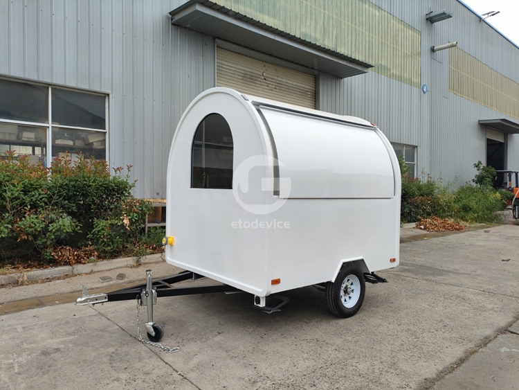 FR220WD White Food Trailer for Sale in the USA