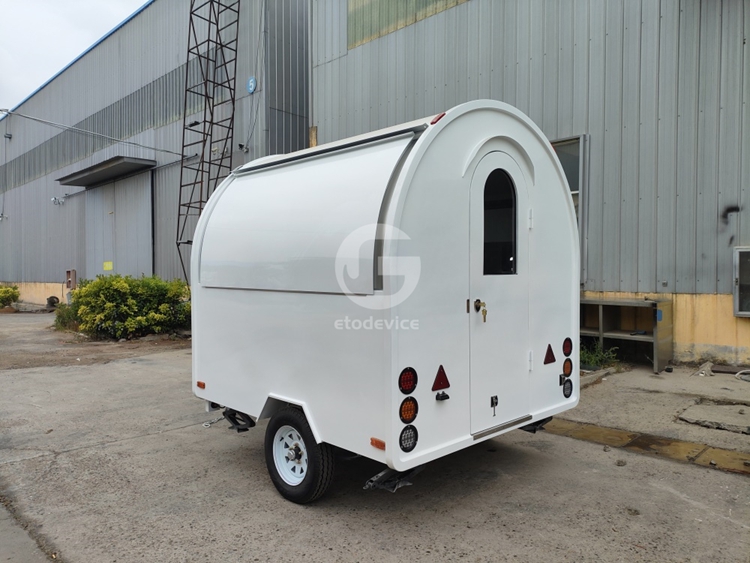 FR220WD White Food Trailer for Sale in the USA